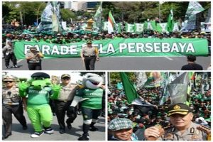 BONEK Mampu Buktikan Aksi Parade Bela Persebaya Berlangsung Damai