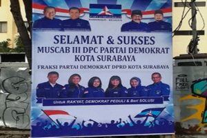 Besok Muscab, 4 Kandidat Ketua DPC Demokrat Surabaya Bungkam