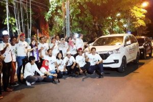 Jemput Risma, Relawan Kharisma Datang di Kediaman Wali Kota Surabaya