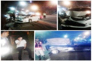 Kondisi Mabuk dan Lawan Arus, Sopir Honda Jazz Tabrak Mobil dan Pohon