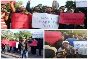 Polisi Rampas Kamera, Wartawan Surabaya Demo