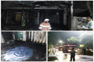 Dua Ruko Jl Gubeng Surabaya Hangus Dilalap Api, Terbakar atau Sengaja Dibakar?