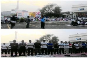 Universitas Muhammadiyah Surabaya Gelar Sholat Gerhana