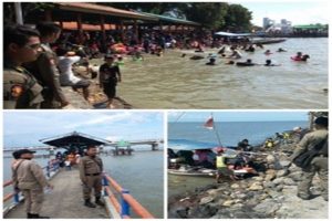 Saat Liburan Lebaran, Wisatawan di Pantai Bulak Surabaya Mencapai 5 Ribu Orang Perhari