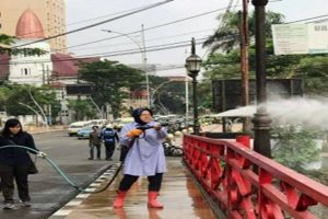 Jaga Wilayahnya Tetap Bersih, Cantik dan Indah, Begini Aksi Spontanitas Risma