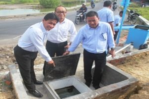 Jaga Kontinuitas Aliran, PDAM Surabaya Pasang Reservoir Cluster dan Pompa Booster