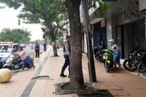 Patroli Dishub Kota Surabaya Terus Pantau Pedestrian