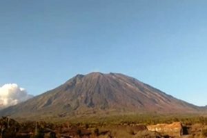 Begini Kondisi Gunung Agung Saat ini