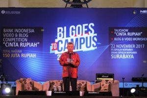 BI Goes to Campus Kampanyekan Cinta Rupiah di ITS