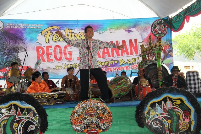 Kang Yoto Buka Festival Reog Jaranan se Kabupaten Bojonegoro 2017