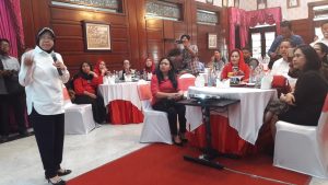 Puti G Soekarno Simak Paparan Risma soal Pembangunan Kota Surabaya