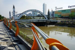 Bangunan Konstruksinya Rampung, Jembatan Ratna Siap Diresmikan