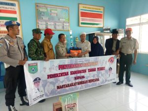 Pemkab Tanbu Bantu Warga Korban Bencana Puting Beliung