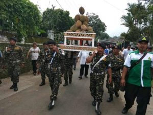 Begini Meriahnya Acara Tahunan “Dhahar Duren” di Desa Medowo Kediri