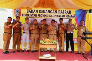 Wabup Tanbu Hadiri Serah Terima Kepala UPPD Samsat Batulicin