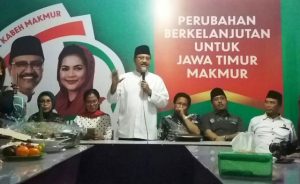 Gus Ipul Resmikan Posko Rumah “Gus Ipul-Puti Guntur Soekarno” di Gayungsari Surabaya