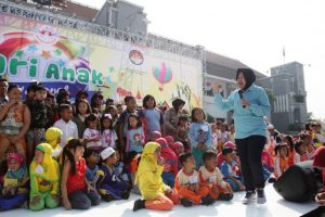 Ajak Warga Peduli Anak, Pemkot Surabaya Gelar Kampanye