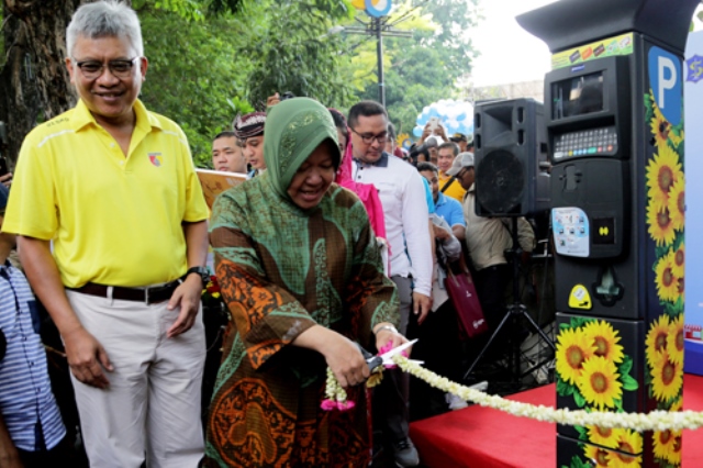 Gandeng Bank Indonesia, Pemkot Surabaya Perluas Layanan Parkir Meter