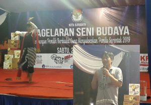 Songsong Pemilu Serentak 2018, KPU Surabaya Gelar Seni Ludruk