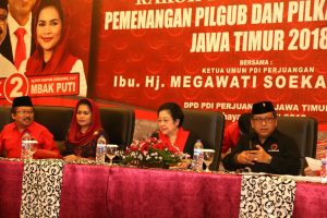 Megawati Satukan Pemenangan Gus Ipul-Puti dan Jokowi