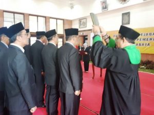 Wali Kota Tri Rismaharini Lakukan Rotasi 81 Pejabat di Pemkot Surabaya