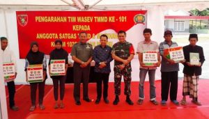 Wasev TMMD Mabes TNI AD Kunjungi Kodim 1022/ Tanah Bumbu