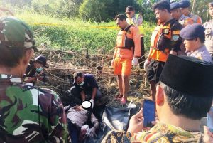 Jenazah Siswa MTS Arrahmah Korban Arus Sungai Brantas Berhasil Ditemukan Tim Sar Gabungan
