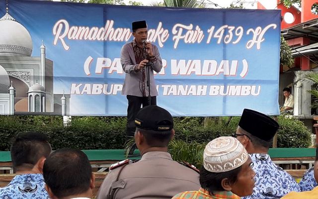Awal Puasa, Pemkab Tanbu Buka “Ramadhan Cake Fair 1439 H” di Kota Batulicin