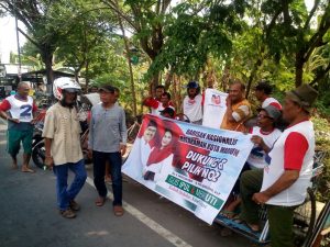 Nasionalis Mataraman Kampanyekan Gus Ipul-Puti di Madiun