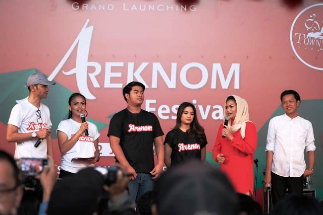 Support Kreatifitas dan Aktifitas Anak Muda, Puti Guntur Launching Start Up areknom.com