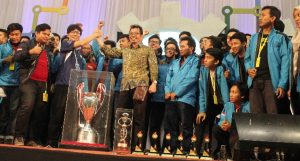 ITS Juara Umum Kontes Robot Indonesia (KRI) 2018