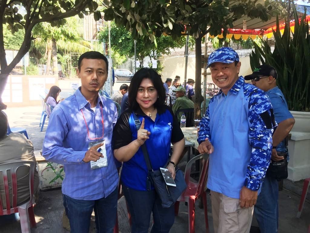 Coblos Ulang PSU di TPS 49 Menangkan Paslon Khofifah-Emil, Ini Respon DPC Demokrat Surabaya