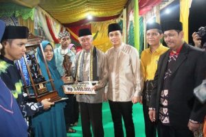 Kecamatan Kusan Hilir Sabet Juara Umum MTQ Nasional Ke XV