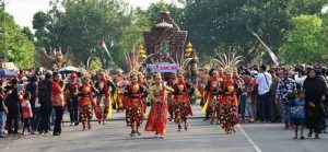 Raden Panji dan Putri Candra Kirana Meriahkan Pekan Budaya Pariwisata Kabupaten Kediri