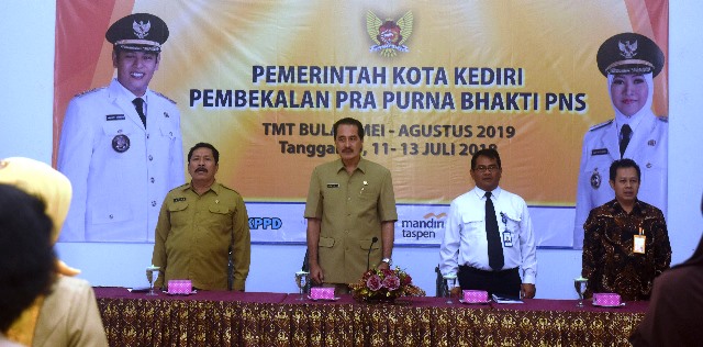 Pemkot Kediri Gelar Pembekalan untuk 60 ASN Jelang Purna Bhakti