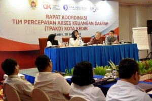 Lilik Muhibbah Wakil Wali Kota Kediri Gelar Rapat Koordinasi TPKAD