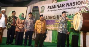 Dampingi Menteri Agama, Lilik Muhibbah Hadir di Seminar Nasional Lembaga STAIN Kediri