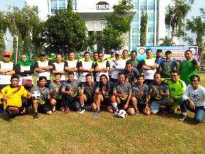 Buka Rangkaian Kegiatan HBA ke 58, Kejati Jatim Gelar Pertadingan Futsal Exhibition