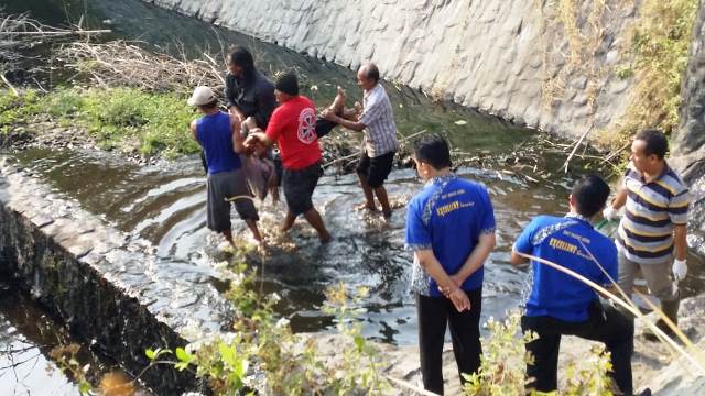 Mayat Laki-Laki Terapung di Sungai, Gegerkan Warga Kediri