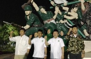 Bersama Banser Surabaya, Fandi Utomo Pimpin Renungan G30S/PKI dan Kesaktian Pancasila