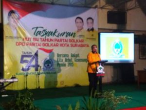 Targetkan 10 Kursi untuk Surabaya, Blegur Prijanggono: Rebut Kembali Kejayaan Golkar