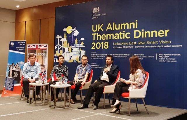 Jadi Keynote Speaker di Acara UK Alumni Thematic Dinner 2018, Emil Dardak: Lulusan Luar Negeri adalah Aset