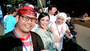 Ribuan Massa Barisan Relawan Komunitas Dukung Jokowi (Barkod) Siap Deklarasi