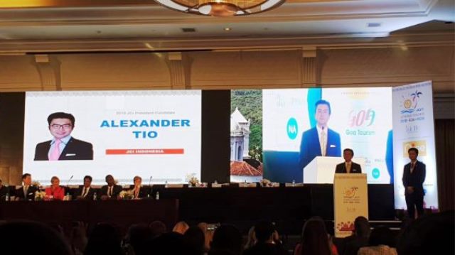 Terpilih jadi World President JCI, Alexander Tio Pimpin JCI World Congress 2018 di Goa India