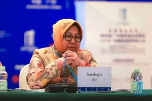 Wali Kota Risma Paparkan Surabaya di Ajang The Guangzhou International Award 2018