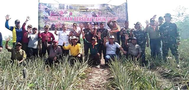 Perum Perhutani BKPH Dampingi Kelompok Tani Pare Kediri Gelar Kegiatan Penghijauan Hutan