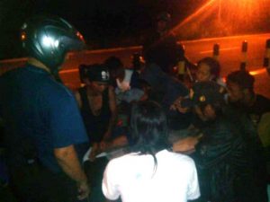 Resahkan Warga, Balap Liar di Simpang Lima Gumul (SLG) Kediri Dibubarkan Polisi