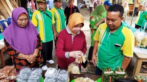 Hj. Haryanti Sutrisno Bupati Kediri Support UMKM di Desa Mlancu