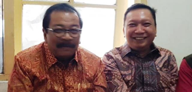 Lantik Pengurus DPD GMNI Jatim Periode 2018-2020, Pakde Karwo Sindir Fandi Utomo