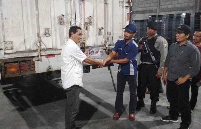 KPU Kabupaten Kediri Terima Surat Suara Caleg Provinsi dari PT Temprina